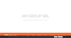 Desktop Screenshot of amgroupsrl.it
